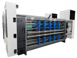 Автоматическая линия для производства четырехклапанного ящика с секцией компьютеризованного слоттера SP-1224