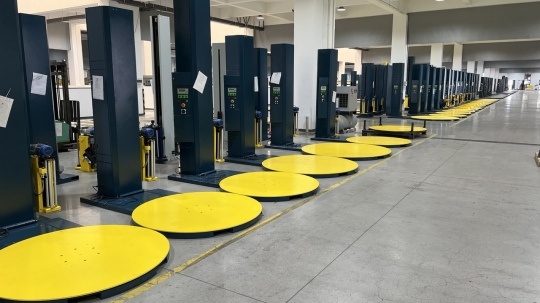 Паллетообмотчик с механическим натяжением SP-2000A